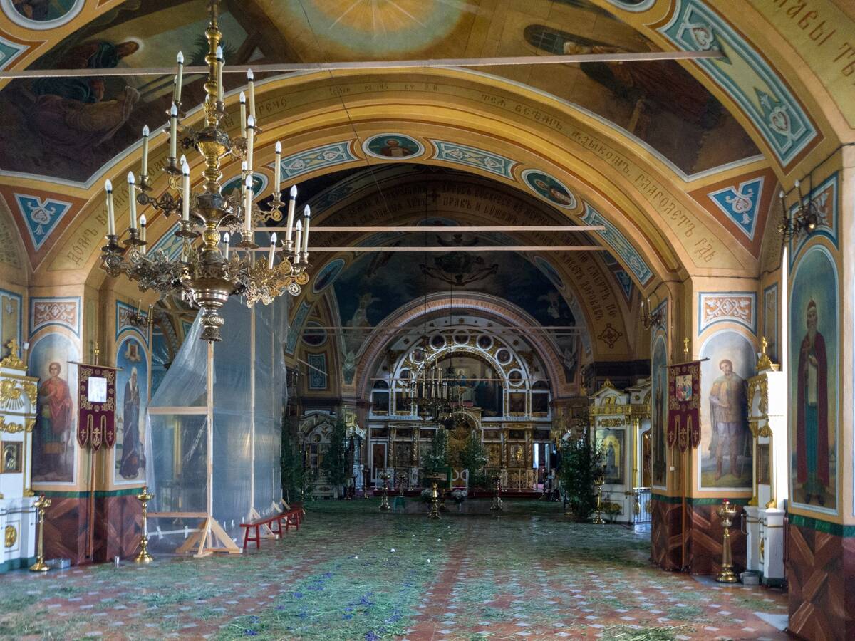 Церковь Параскевы Пятницы, Туголес (Шатурский городской округ и г. Рошаль, Московская область). интерьер и убранство