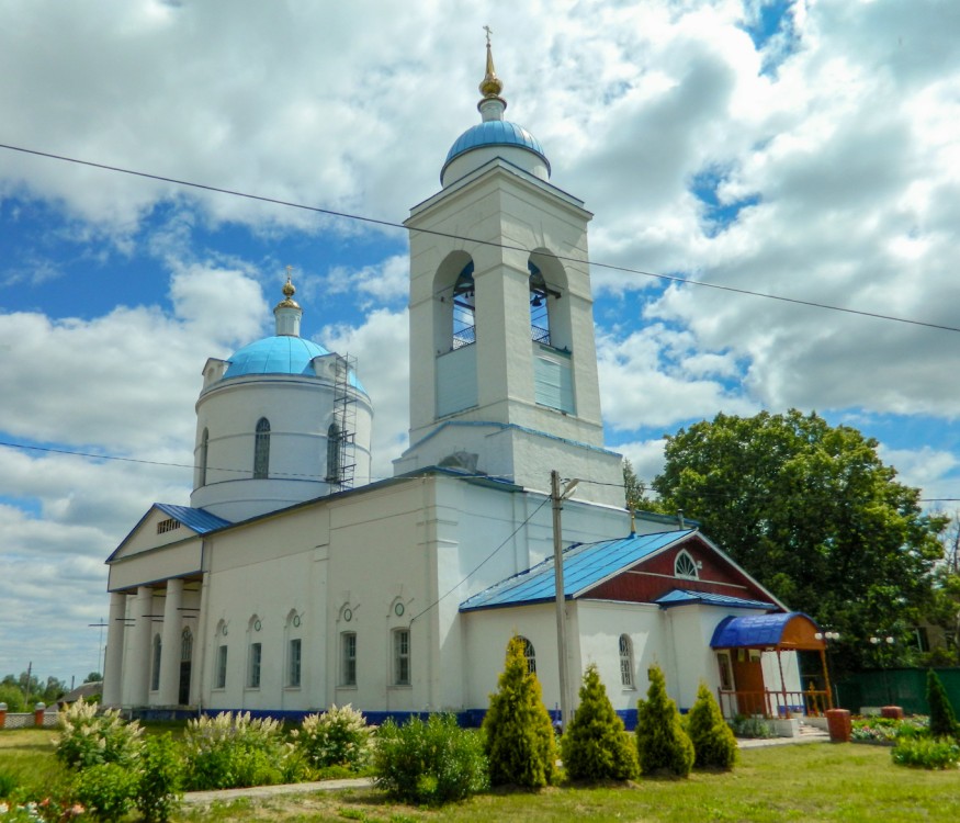 Пустоша. Церковь Покрова Пресвятой Богородицы. фасады