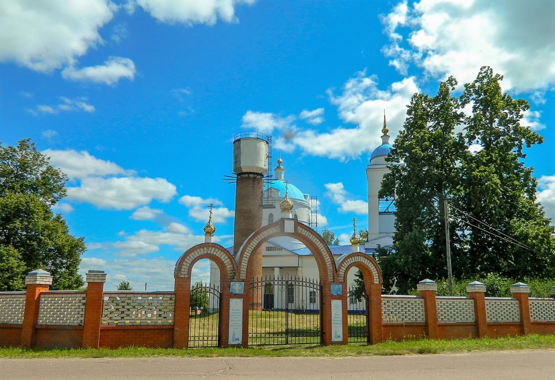 Церковь Покрова Пресвятой Богородицы, Пустоша (Шатурский городской округ и г. Рошаль, Московская область). дополнительная информация, Ограда и боковые врата храма