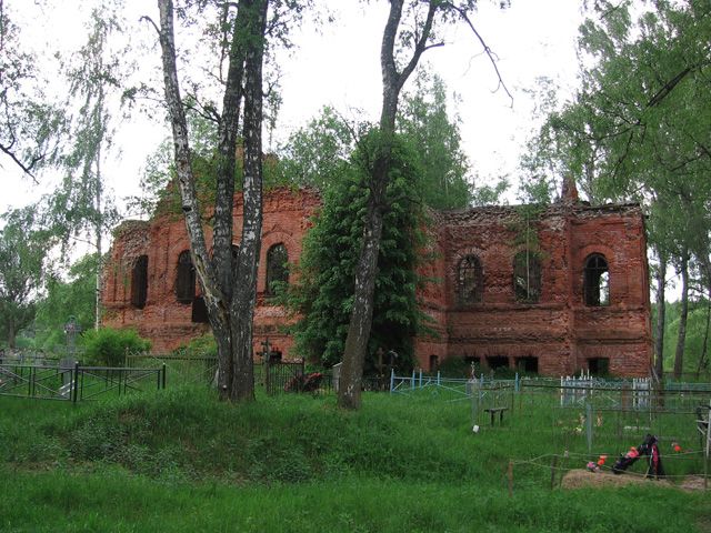 Гора. Церковь Зачатия Пресвятой Богородицы. фасады