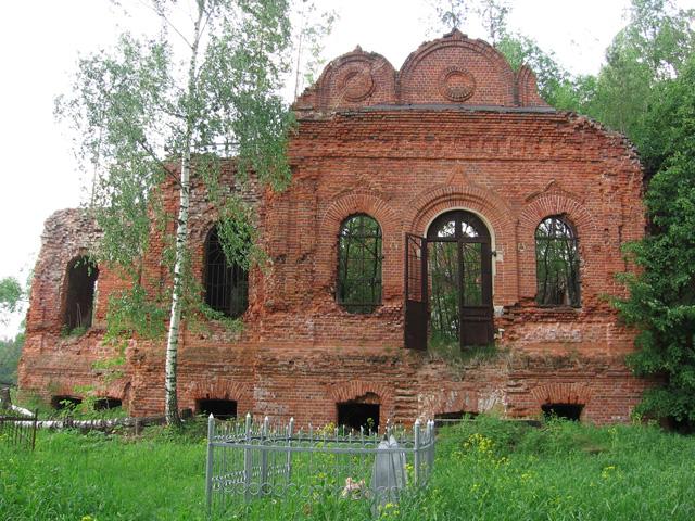 Гора. Церковь Зачатия Пресвятой Богородицы. фасады