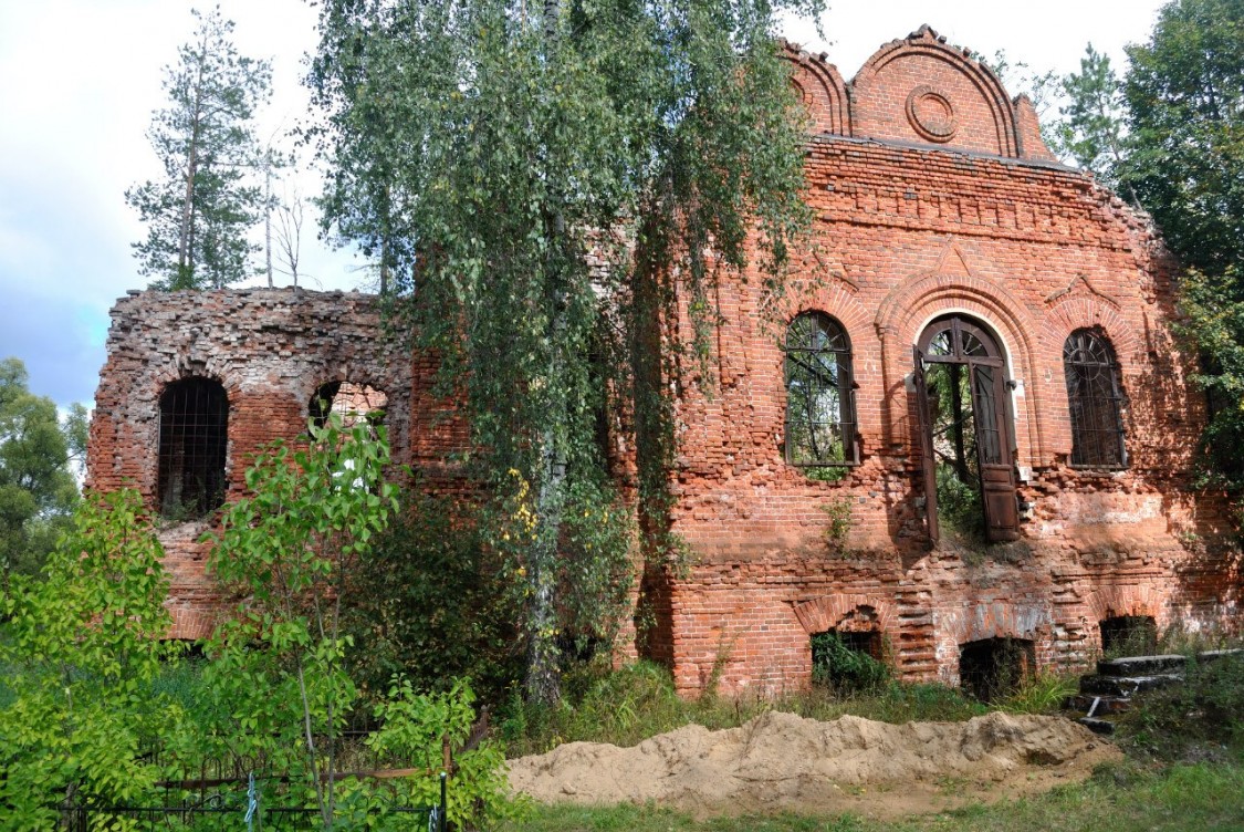 Церковь Зачатия Пресвятой Богородицы, Гора (Шатурский городской округ и г. Рошаль, Московская область). фасады
