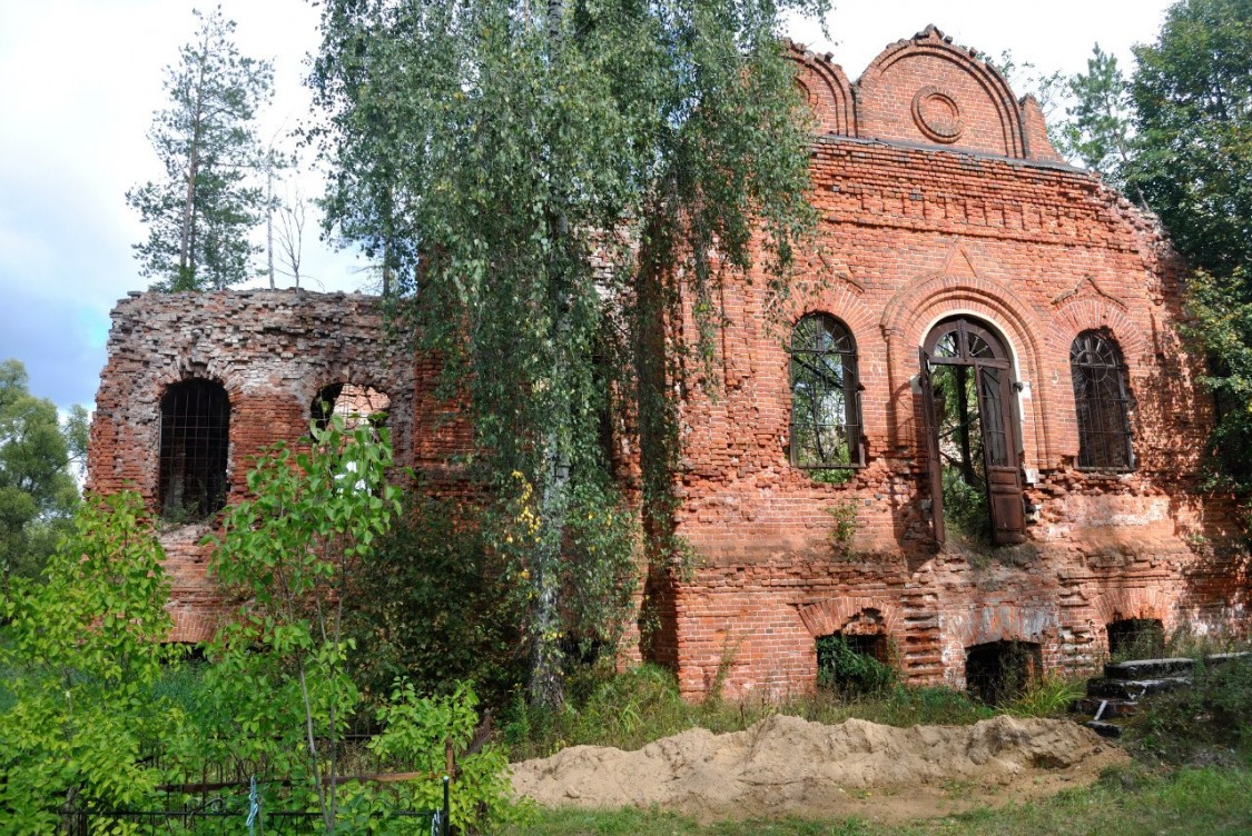 Гора. Церковь Зачатия Пресвятой Богородицы. фасады