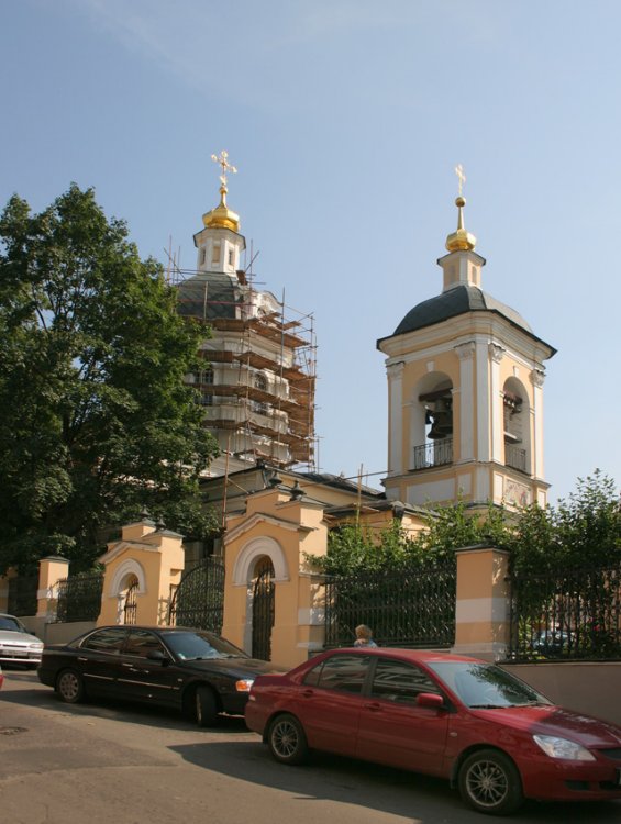 Мещанский. Церковь Николая Чудотворца в Звонарях. фасады
