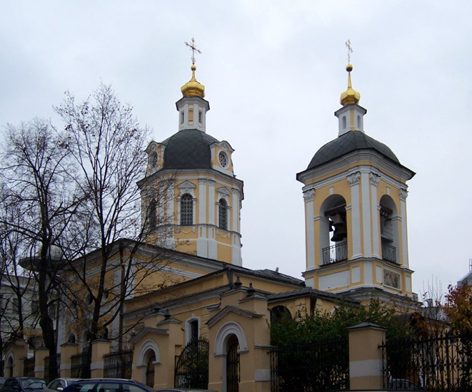 Мещанский. Церковь Николая Чудотворца в Звонарях. фасады