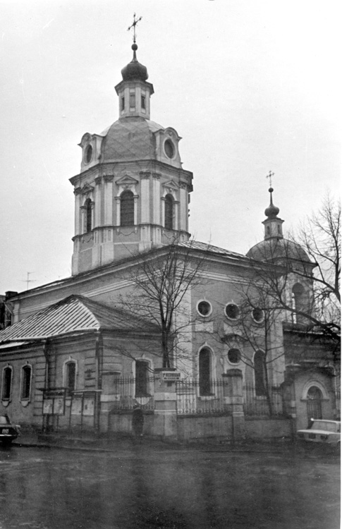 Мещанский. Церковь Николая Чудотворца в Звонарях. фасады