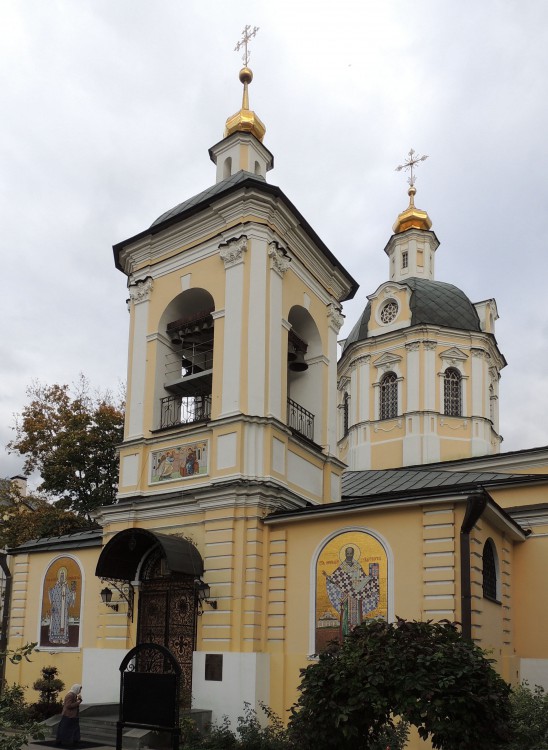 Мещанский. Церковь Николая Чудотворца в Звонарях. фасады