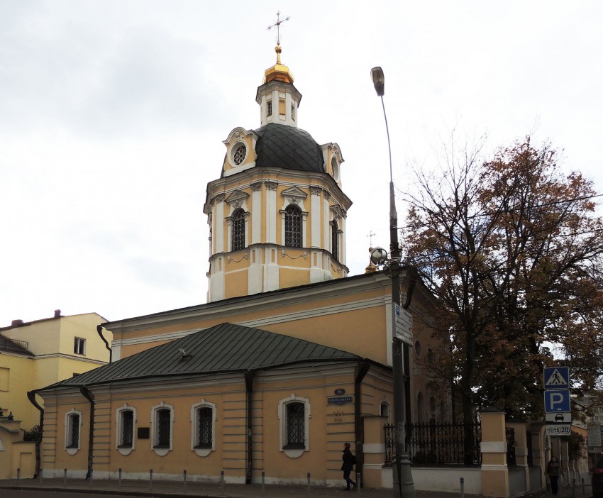 Мещанский. Церковь Николая Чудотворца в Звонарях. фасады