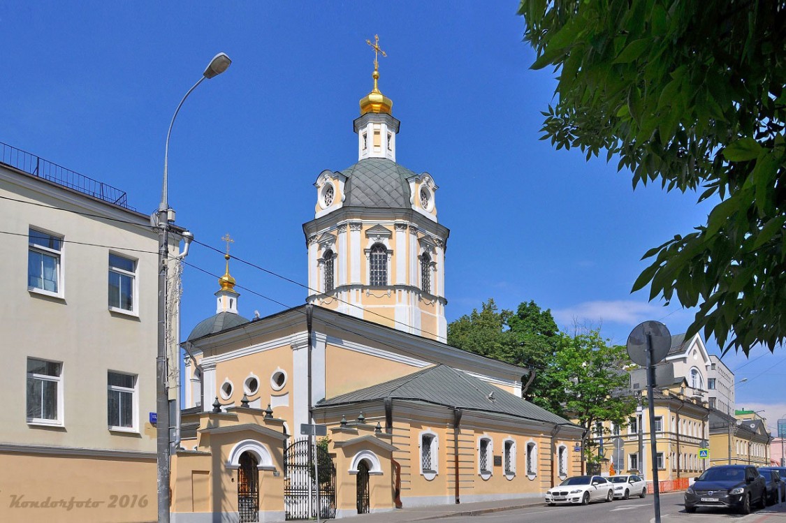 Мещанский. Церковь Николая Чудотворца в Звонарях. фасады