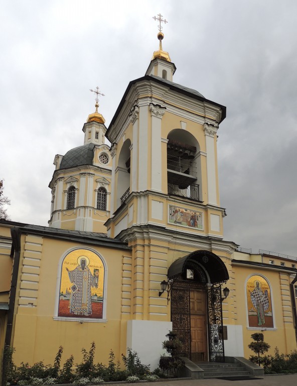 Мещанский. Церковь Николая Чудотворца в Звонарях. фасады