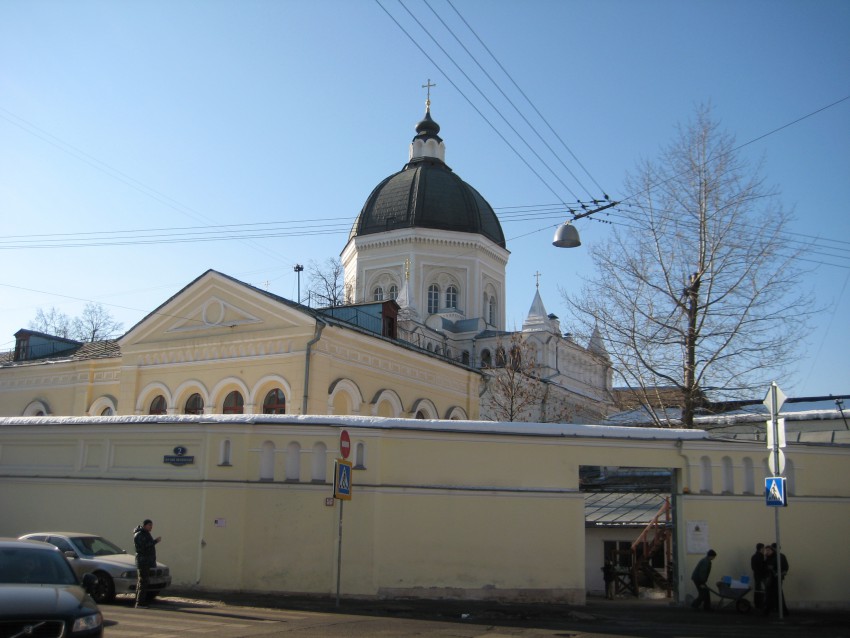 Иоанно-Предтеченский женский монастырь, Басманный (Центральный административный округ (ЦАО), г. Москва). фасады
