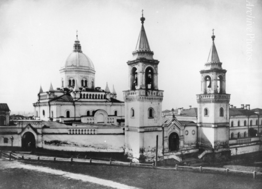 Иоанно-Предтеченский женский монастырь, Басманный (Центральный административный округ (ЦАО), г. Москва). архивная фотография, Альбом Найденова