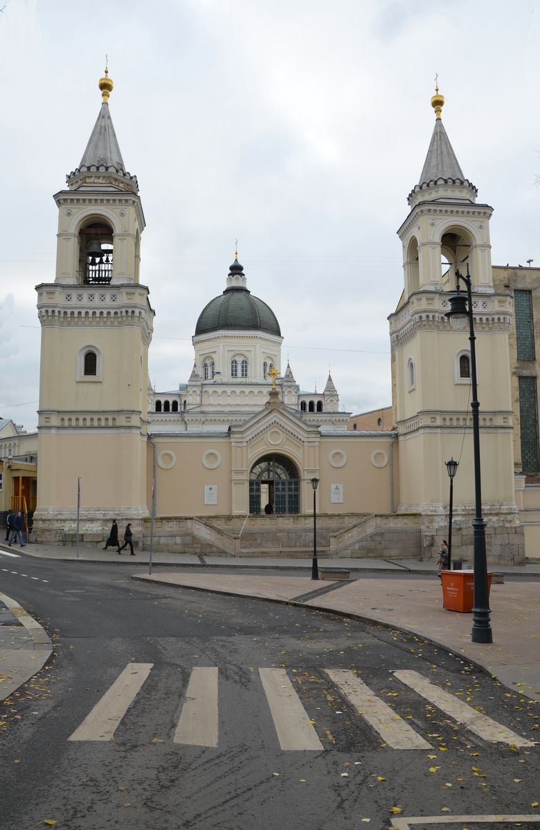 Иоанно-Предтеченский женский монастырь, Басманный (Центральный административный округ (ЦАО), г. Москва). фасады
