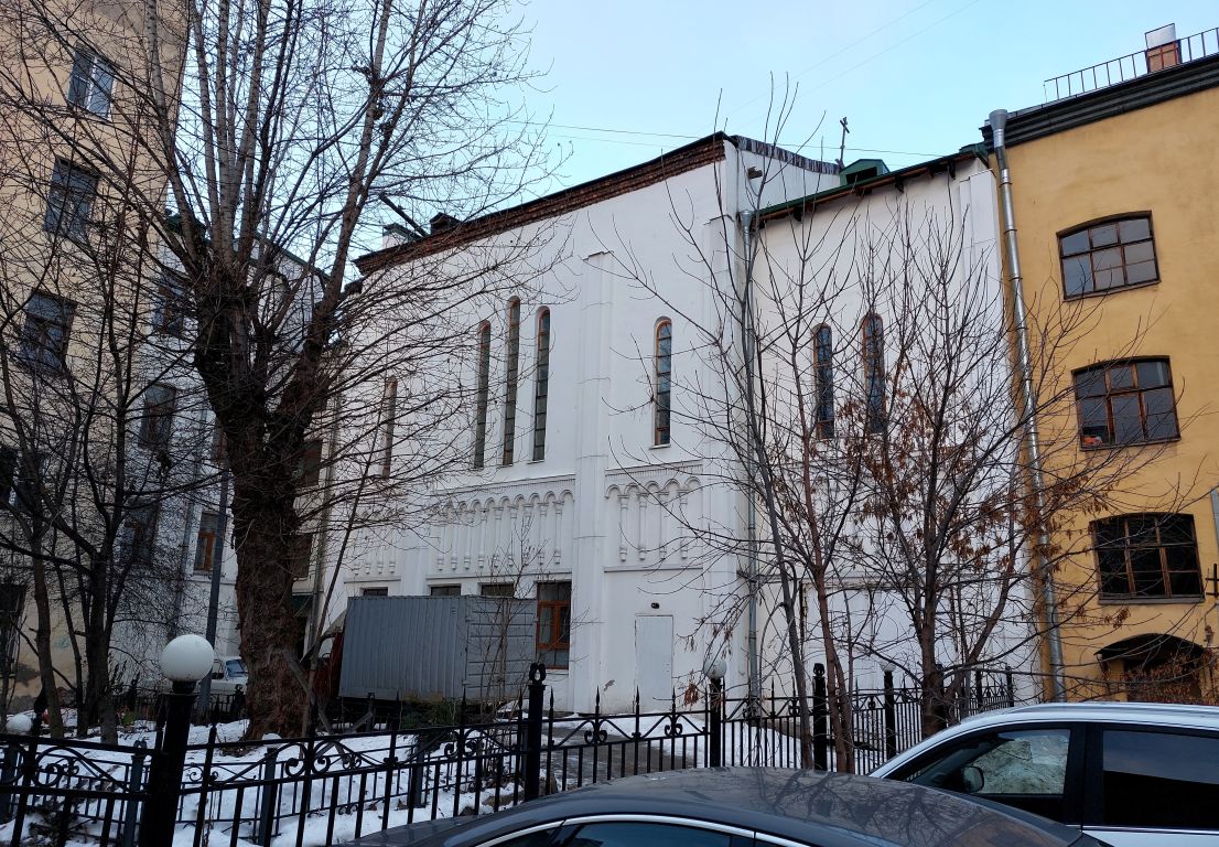 Церковь Троицы Живоначальной Лиговской общины Белокриницкого согласия, Центральный район (Санкт-Петербург, г. Санкт-Петербург). фасады