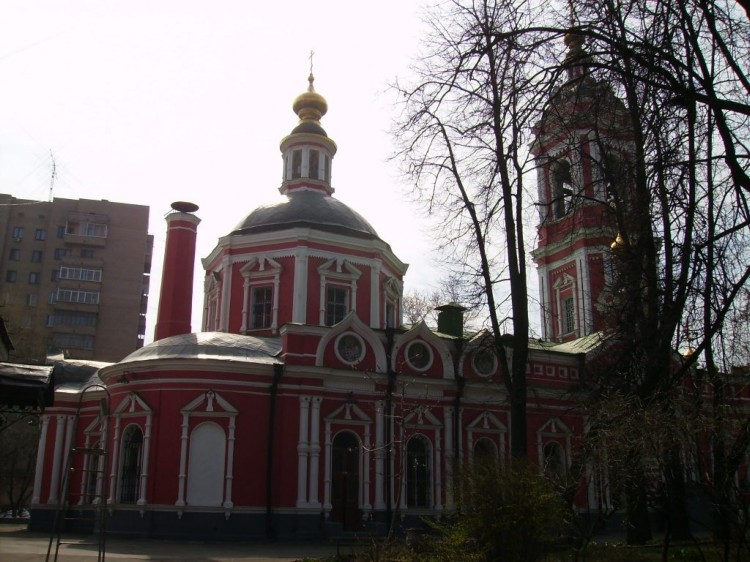 Церковь Пимена Великого (Троицы Живоначальной) в Новых Воротниках, Тверской (Центральный административный округ (ЦАО), г. Москва). дополнительная информация