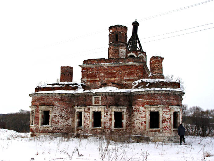 Церковь Покрова Пресвятой Богородицы, Покровское (Ступинский городской округ, Московская область). фасады