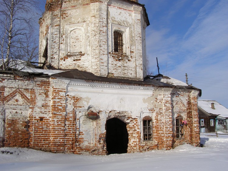 Церковь Владимирской иконы Божией Матери, Воскресенское (Кинешемский район, Ивановская область). фасады