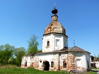 Церковь Владимирской иконы Божией Матери, , Воскресенское, Кинешемский район, Ивановская область