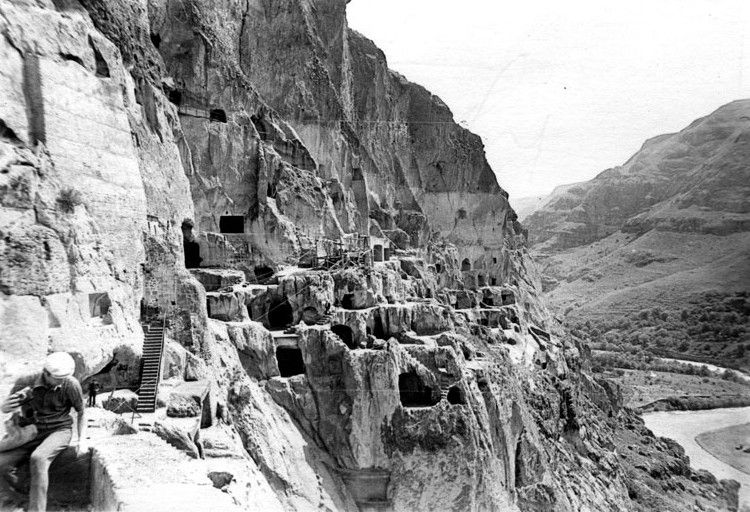 Успенский монастырь, Вардзиа (Самцхе-Джавахети, Грузия). дополнительная информация, Общий вид монастыря.