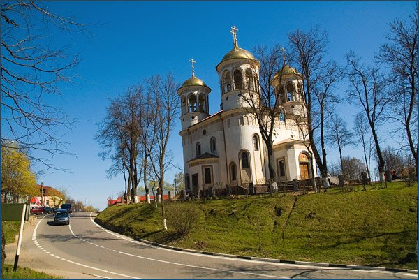 Звенигород. Церковь Вознесения Господня (новая). фасады