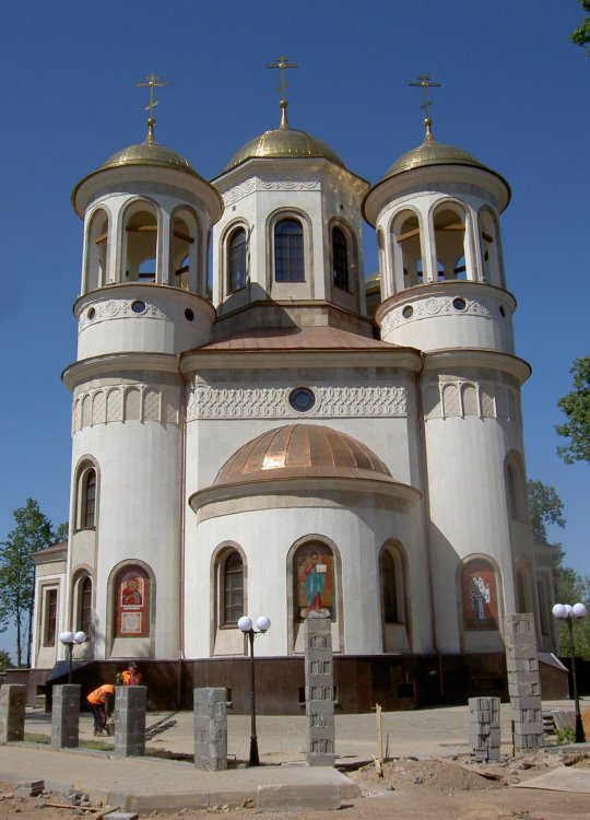 Церковь Вознесения Господня (новая), Звенигород (Одинцовский городской округ и ЗАТО Власиха, Краснознаменск, Московская область). фасады