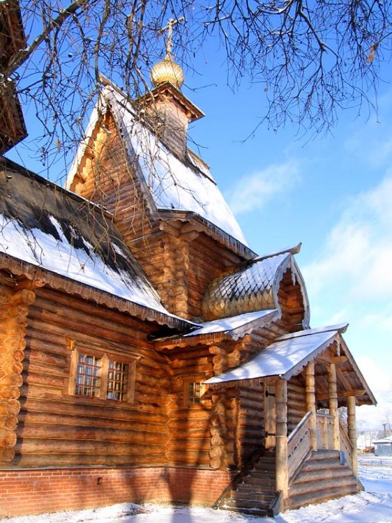 Саввинская Слобода. Церковь Николая Чудотворца. фасады