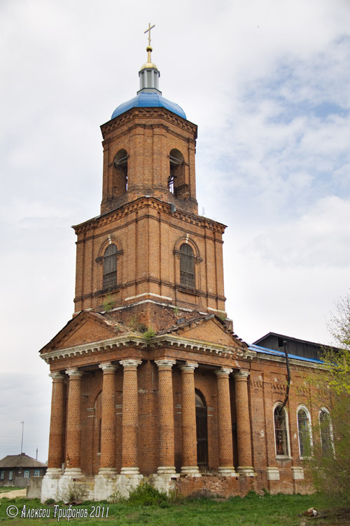 Дмитриево. Церковь Успения Пресвятой Богородицы. фасады