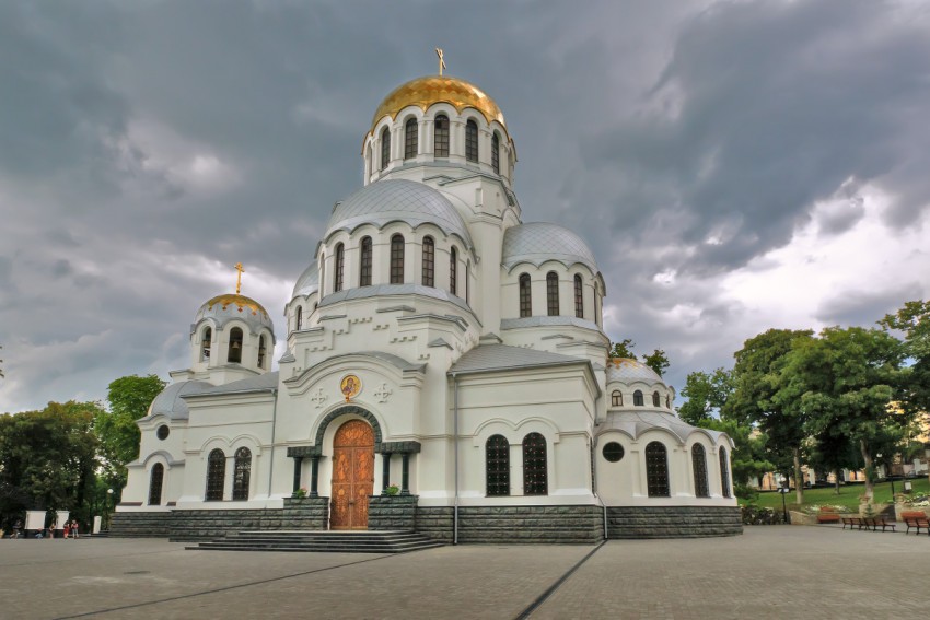 Каменец-Подольский. Собор Александра Невского. фасады