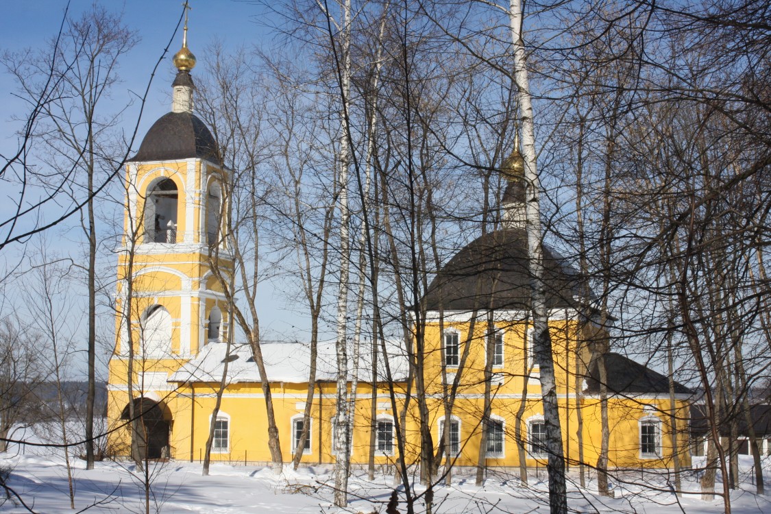 Луцино. Церковь Николая Чудотворца. фасады