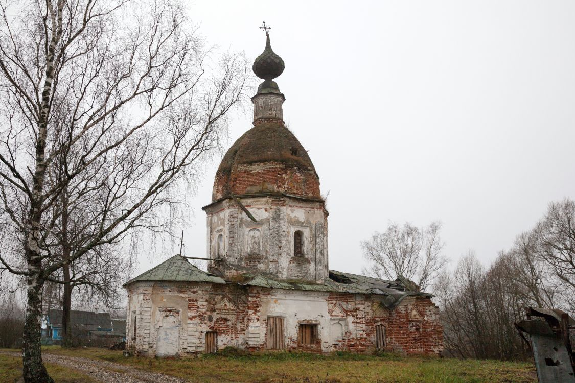 Воскресенское. Церковь Владимирской иконы Божией Матери. фасады