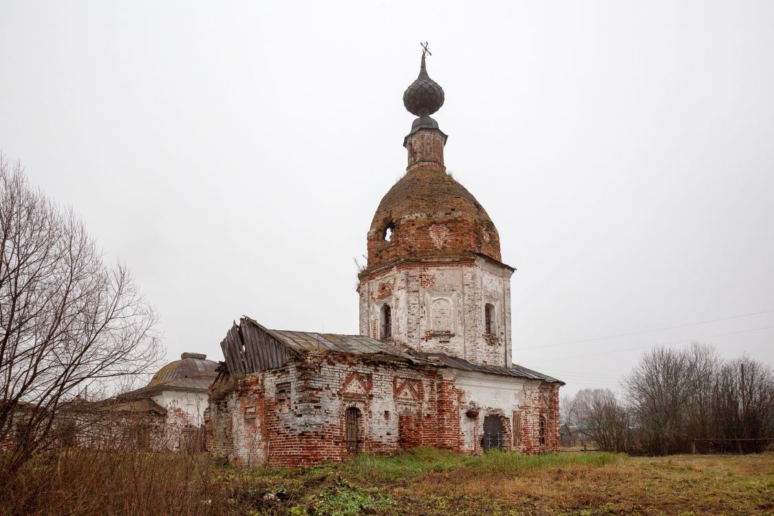 Воскресенское. Церковь Владимирской иконы Божией Матери. фасады