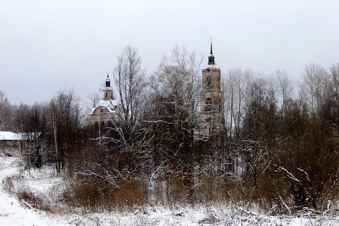 Церковь Казанской иконы Божией Матери, Караул (Богородский район, Кировская область). фасады