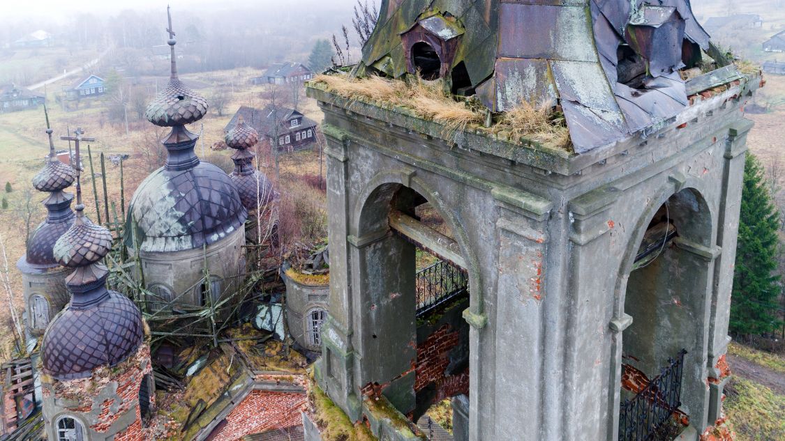 Церковь Троицы Живоначальной, Шилекша (Кинешемский район, Ивановская область). архитектурные детали