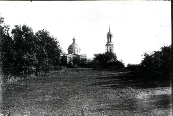 Герчики. Церковь Троицы Живоначальной. архивная фотография, Из частной коллекции Михаила Мещанинова