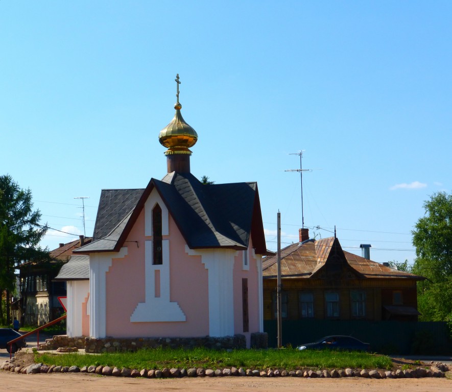 Кимры. Часовня Феодора, Михаила и Анании новомучеников Кимрских. фасады