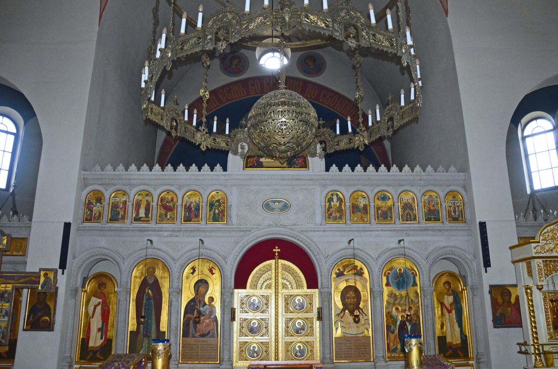 Церковь Вознесения Господня (новая), Звенигород (Одинцовский городской округ и ЗАТО Власиха, Краснознаменск, Московская область). интерьер и убранство