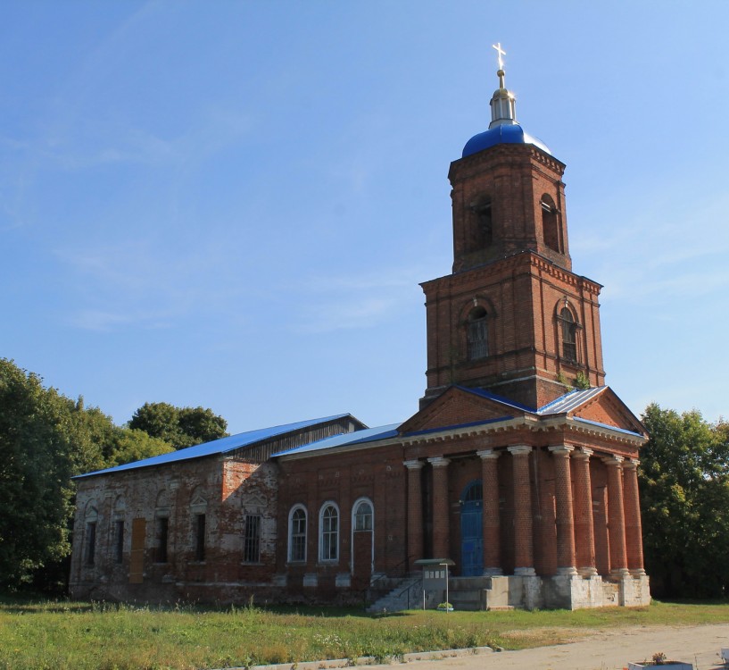 Дмитриево. Церковь Успения Пресвятой Богородицы. фасады