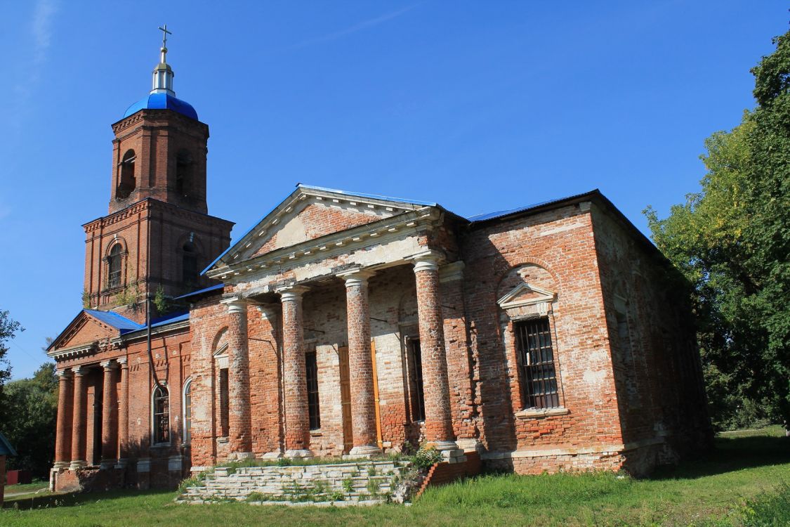 Церковь Успения Пресвятой Богородицы, Дмитриево (Касимовский район и г. Касимов, Рязанская область). фасады