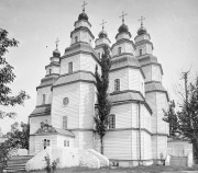 Собор Троицы Живоначальной, Общий вид. Фото С.А. Таранушенко, 1928 г. Адрес хранения: Институт рукописи Национальной библиотеки Украины им. И. Вернадского<br>, Новомосковск, Новомосковский район, Украина, Днепропетровская область