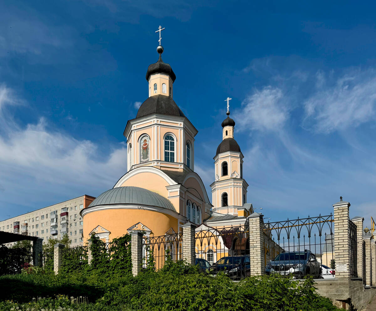 Собор Покрова Пресвятой Богородицы, Пенза (Пенза, город, Пензенская область). фасады, Вид с северо-востока с улицы