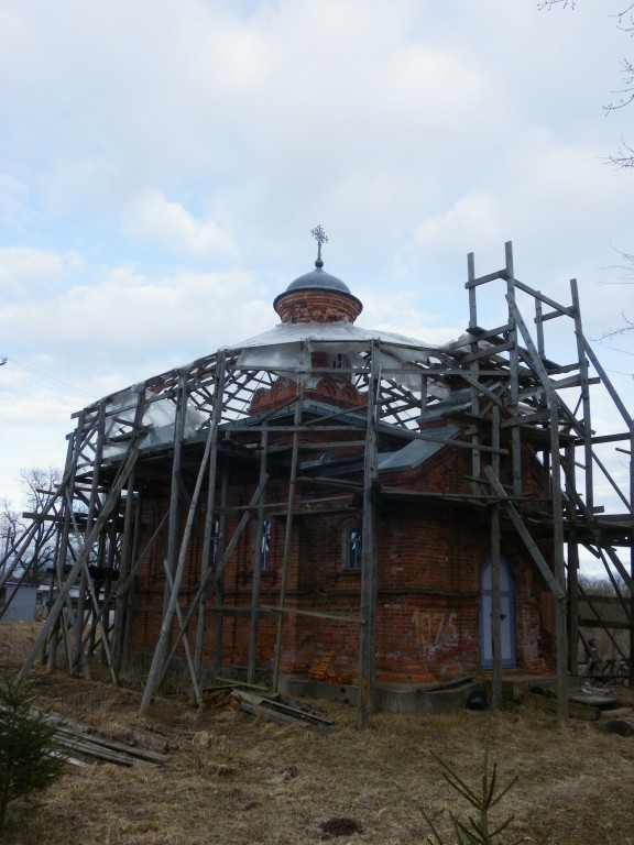 Церковь Смоленской иконы Божией Матери, Волна (Волосовский район, Ленинградская область). документальные фотографии