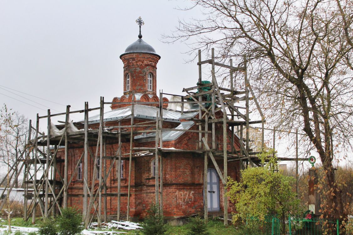 Церковь Смоленской иконы Божией Матери, Волна (Волосовский район, Ленинградская область). документальные фотографии