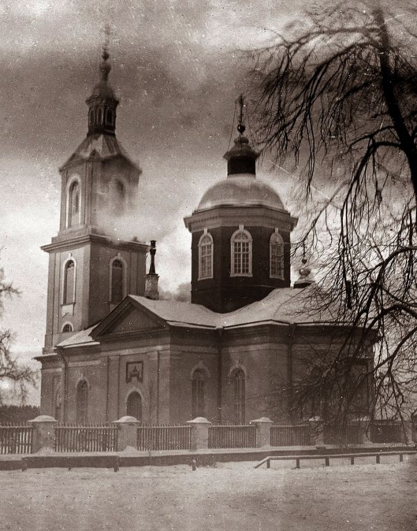 Церковь Троицы Живоначальной, Редкино (Волосовский район, Ленинградская область). архивная фотография, Фото 1925 г. из фондов ИИМК РАН
