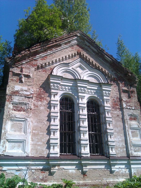 Церковь Вознесения Господня (старая), Самро (Лужский район, Ленинградская область). архитектурные детали