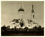 Церковь Вознесения Господня (старая), Фото 1941 г. с аукциона e-bay.de<br>, Самро, Лужский район, Ленинградская область