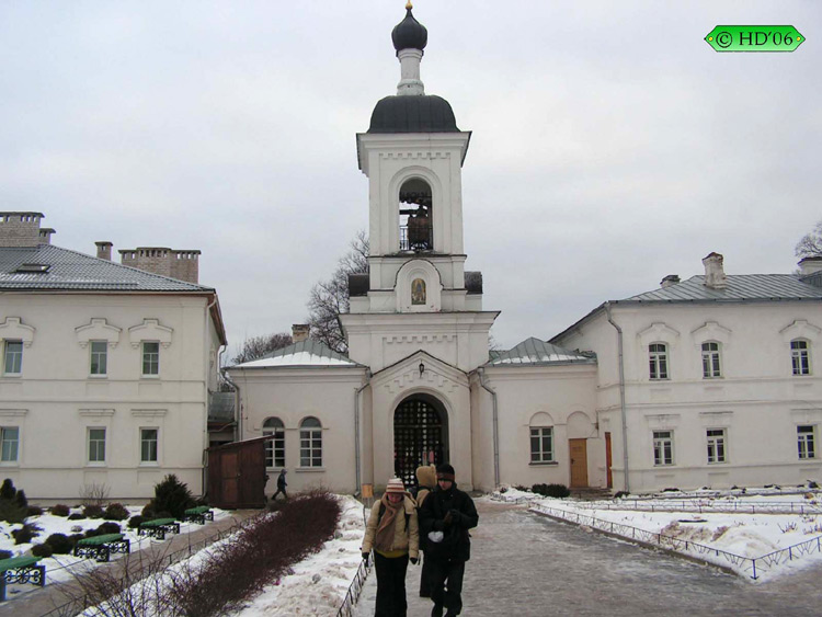 Спасо-Евфросиниевский женский монастырь. Надвратная колокольня, Полоцк (Полоцкий район и г. Полоцк, Беларусь, Витебская область). фасады