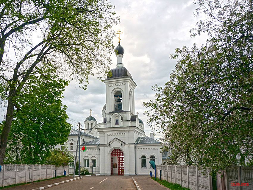 Полоцк. Спасо-Евфросиниевский женский монастырь. Надвратная колокольня. фасады