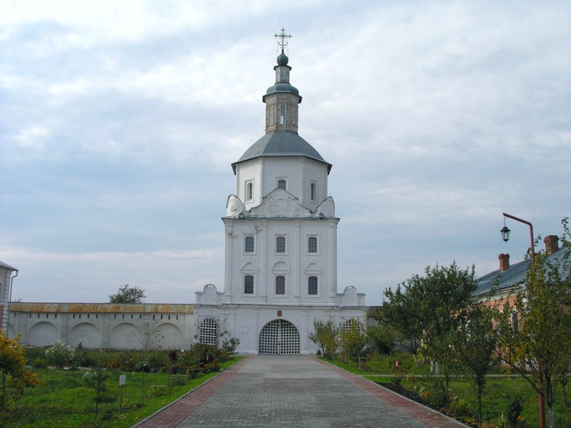 Супонево. Свенский Успенский монастырь. Церковь Спаса Преображения. фасады