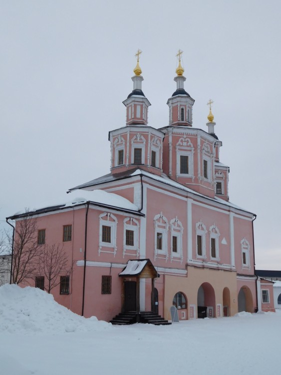 Свенский Успенский монастырь. Церковь Сретения Господня, Супонево (Брянский район, Брянская область). фасады