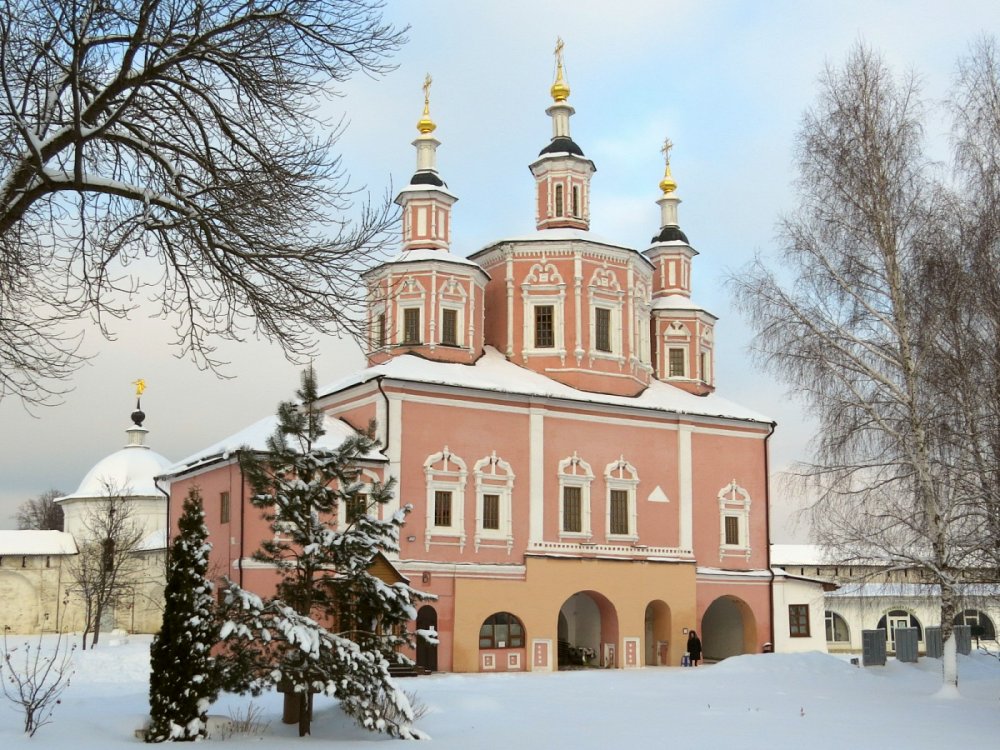 Свенский Успенский монастырь. Церковь Сретения Господня, Супонево (Брянский район, Брянская область). фасады